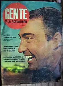 Gente, couverture du premier numéro (1965).