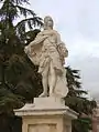 Statue en l'honneur du roi Ferdinand VI, fils de Philippe V.