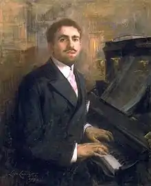 Reynaldo Hahn, par Lucie Lambert (1907).