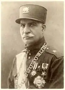 Reza Chah (1878-1944), empereur (Shahanshah) de 1925 à 1941.
