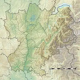(Voir situation sur carte : Rhône-Alpes)