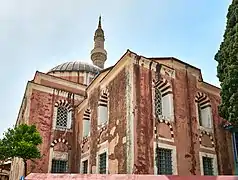 Vue de la mosquée depuis l'est.