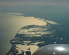 Embouchure du Petit-Rhône (Camargue)