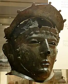 Le casque romain de Ribchester.