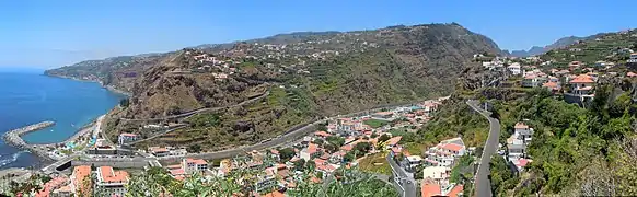 Ribeira Brava depuis le Miradouro do Cais