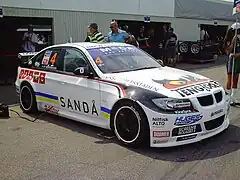 STCC 2010, la BMW 320si de Richard Göransson