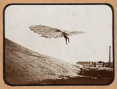 Planeur d'Otto Lilienthal en 1895