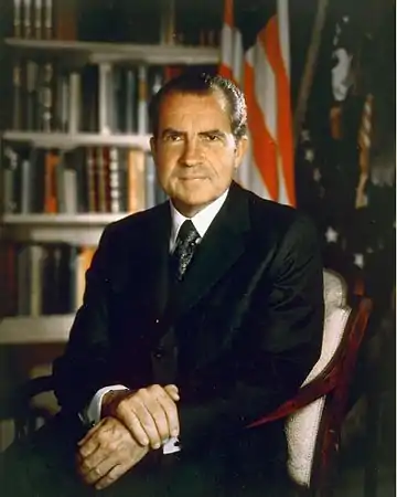 Richard Nixon en 1970