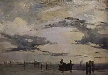 La Côte adriatique (vers 1820), Paris, musée du Louvre.