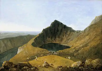 Llyn-y-Cau, Cader Idris (vers 1760-63)Tate Britain