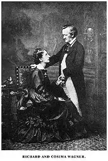 Cosima et Richard Wagner