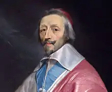Le cardinal Armand Jean de Richelieu