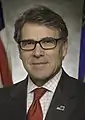 Rick Perry, gouverneur du Texas (13 août 2011 - 19 janvier 2012).