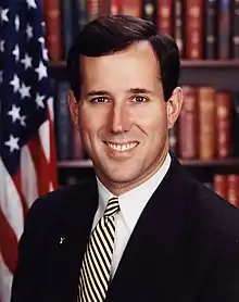 Rick Santorum, ancien sénateur de Pennsylvanie (6 juin 2011 - 10 avril 2012).