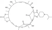 Image illustrative de l’article Rifabutine