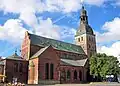 Cathédrale protestante de Riga.