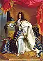 Portrait de Louis XIV, par Hyacinthe Rigaud