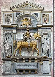 Monument équestre de Nicola Orsini comte de Pitigliano