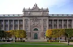 Le siège du parlement.