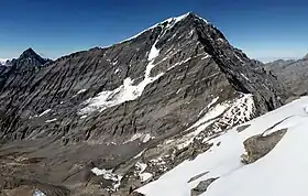 Vue du Rinderhorn depuis le sud-est.