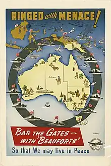 Une affiche de propagande australienne
