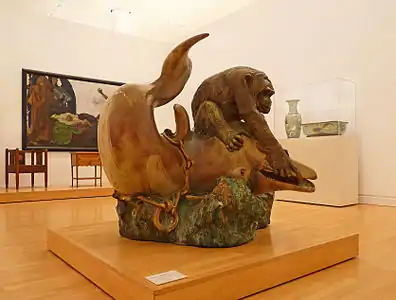 Le Singe et le dauphin (1903), musée d'art moderne et contemporain de Strasbourg.