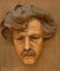 Masque du poète Maurice Rollinat (1892), musée d'art moderne et contemporain de Strasbourg