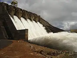 Déversoir du Barrage d'Itumbiara.