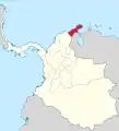 La province de Riohacha en 1810