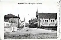 La grande rue en 1916.