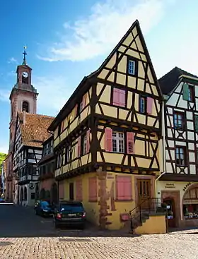 Image illustrative de l’article Maison au 1, rue des Trois-Églises à Riquewihr