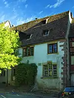 Hôpital- façade et toiture principale- façade latérale, façade et toiture postérieure, charpente de l'ancienne église