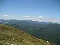 Vue sur le parc national du Risnjak depuis le sommet du Tuhobic.