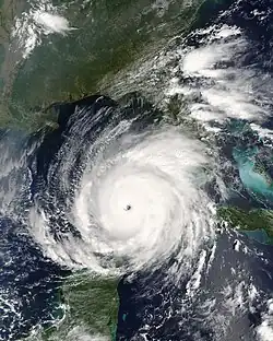 Ouragan Rita, le 21 septembre 2005 à 12 h 10 EDT.