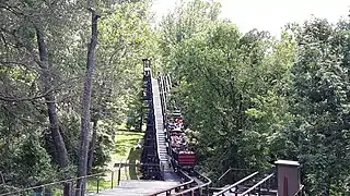 River King Mine Train à Six Flags Over Mid-America