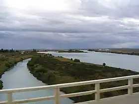 Île Pavón sur le Río Santa Cruz