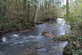 La Fure, au nord de Rives, à son entrée sur le territoire de la commune, au lieu-dit le Pont-au-Bœuf.