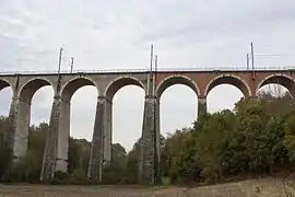 Le viaduc du Pont-du-bœuf.