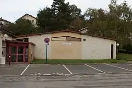 La salle de judo.