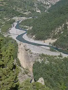 Le Guil à Mont-Dauphin.