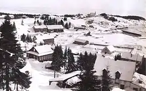 Le village au début du XXe siècle