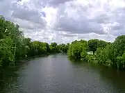 La rivière l'Assomption en été
