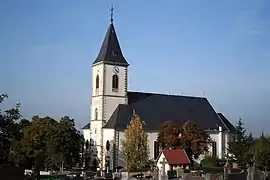 L'église Saint-Léger.