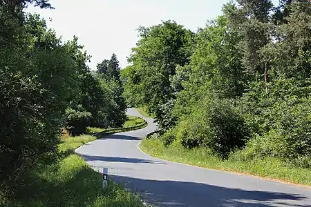 Route 195 près de Slatina.