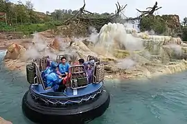 Roaring Rapids à Shanghai Disneyland