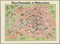 Paris monumental et métropolitain, 1911.