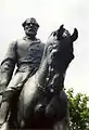 Statue du général Lee à Charlottesville, Virginie.