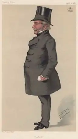 Robert Adair (1847-1852 et 1854-1857), par Spy (Vanity Fair)