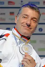 Robert Citerne aux championnats d'Europe 2014