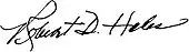 signature de Robert D. Hales